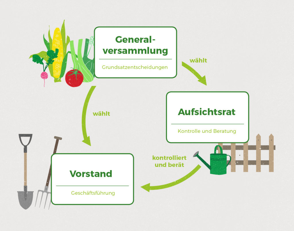 Finanzierungsstruktur WirGarten Lüneburg eG